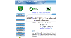 Desktop Screenshot of gci.ogrodzieniec.pl